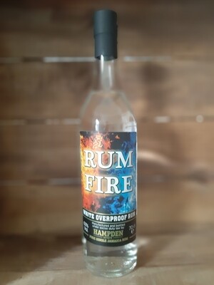 Hampden Rum Fire White overproof rum