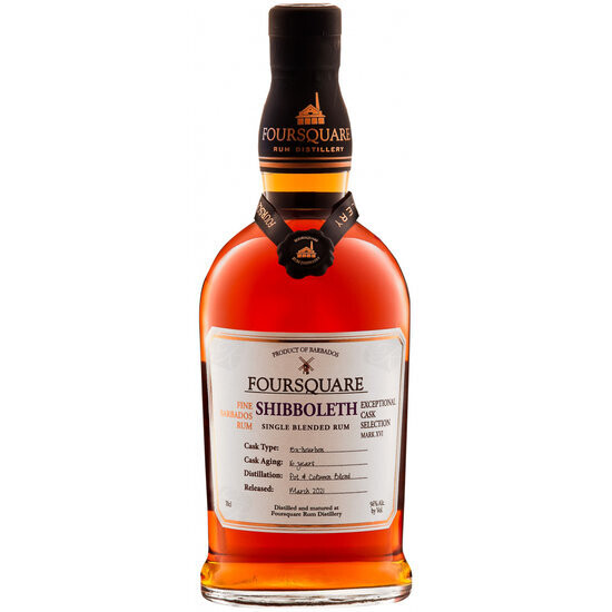 Foursquare Shibboleth 16 Years Single Blended Rum 57% 70cl