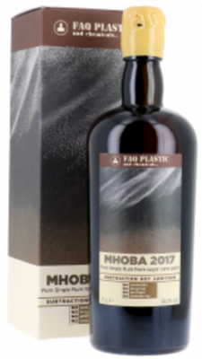 Mhoba Faq Plastic Rum 2017 South Africa Vol.64,3% Cl.70