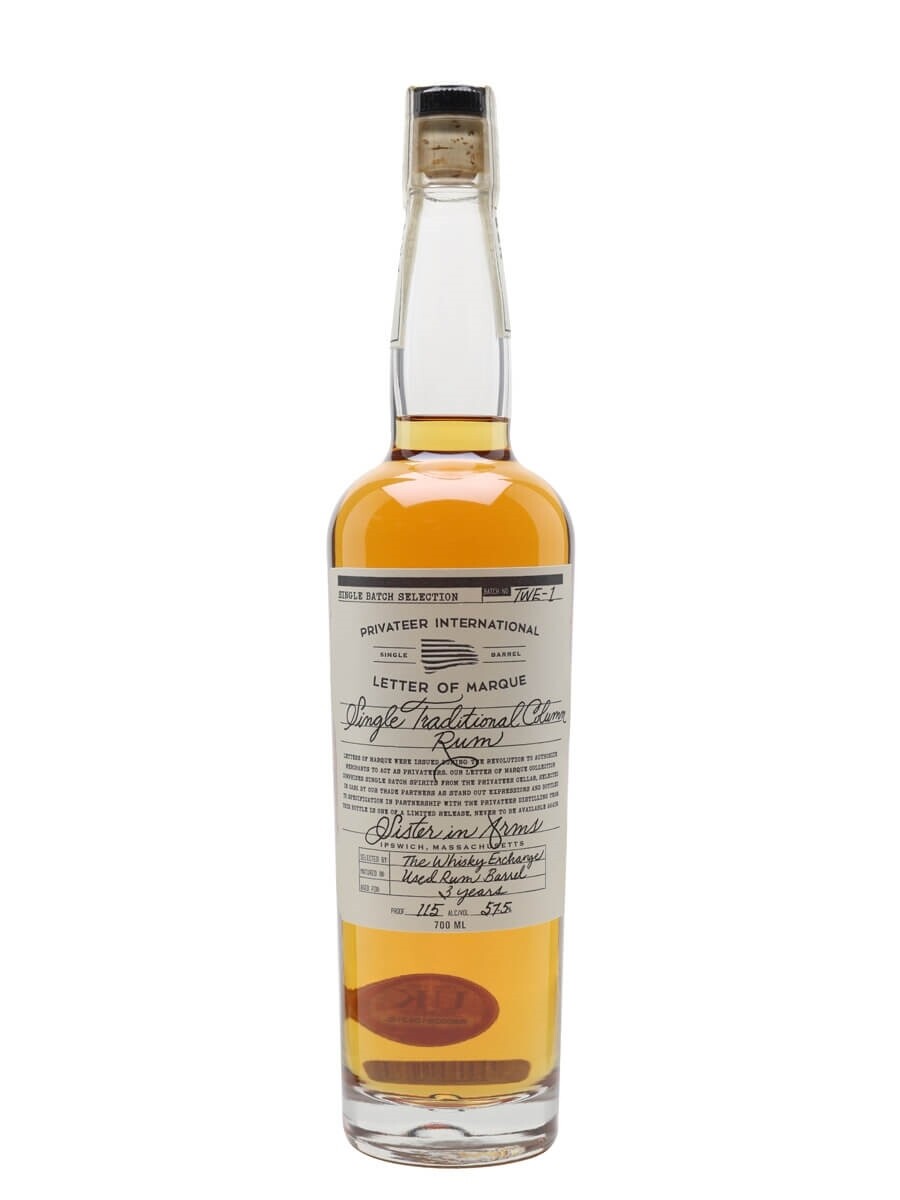 Privateer Sister in Arms Rum
3 Year Old Rum TWE Exclusive