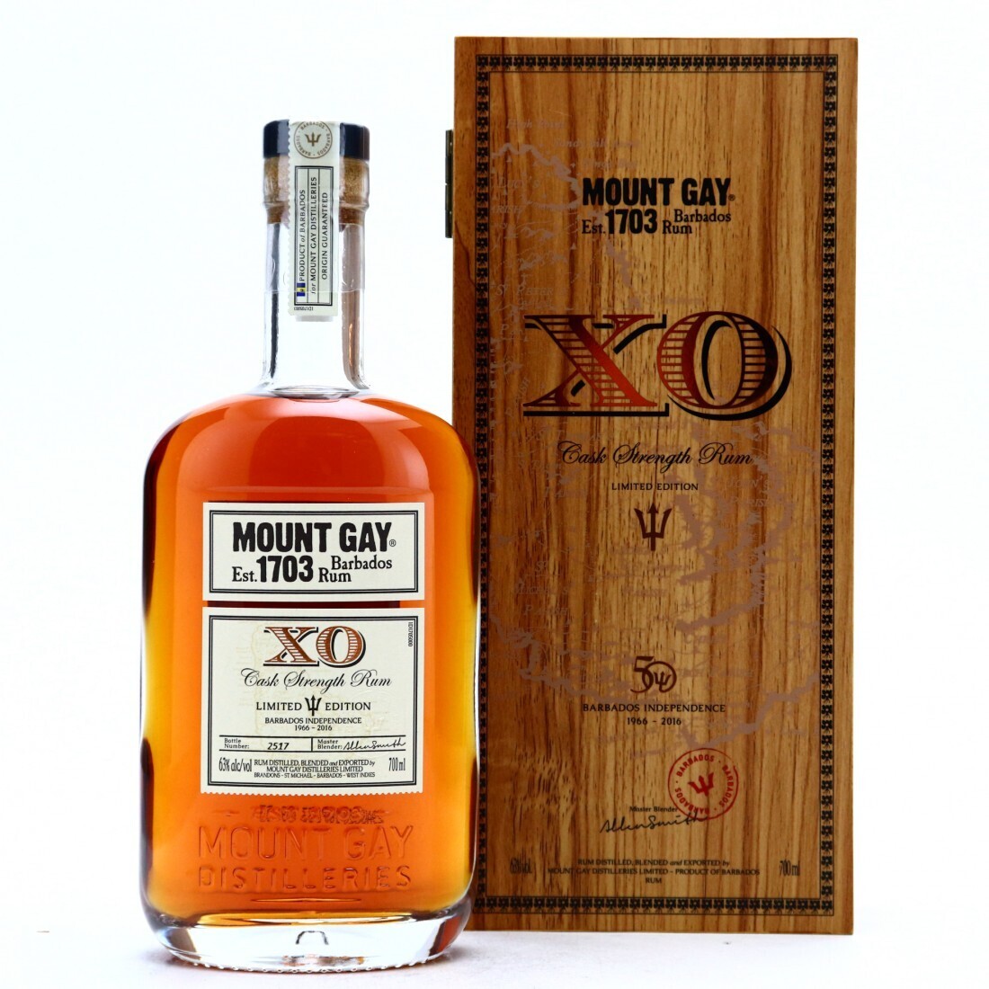 Mount Gay XO Cask Strength / Barbados Independence 50th Anniversary