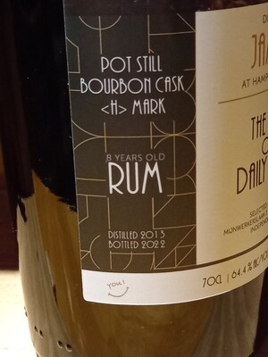 The Nectar Of The Daily Drams Jamaica Hampden 2013 8y 70cl 64,4%Vol.
