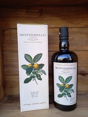 Bologne 2013-2014 - Karukera 2009 - Montebello 2002 Velier - Flora Antillarum - Cuvee Luca Gargano - b. 2022 full set 3 bottles