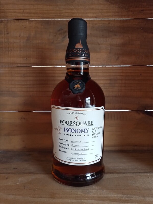 FOURSQUARE MARK XX &quot;ISONOMY&quot; 17 YEAR RUM