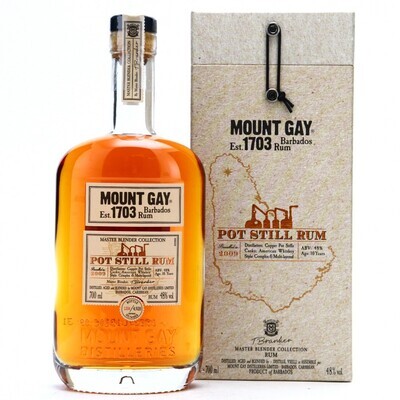 Mount Gay Pot Still 10 Year Old 2009 - Master Blender Collection