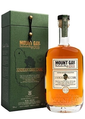 Mount Gay Andean Oak Cask Rum Master Blender Collection