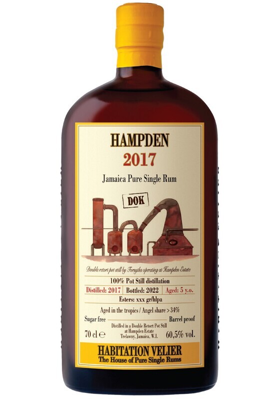 Hampden 5 ans 2017 DOK Habitation Velier 60,50%