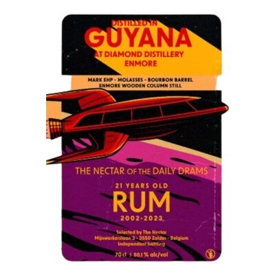 The Nectar Of The Daily Drams Guyana 2002 Diamond 21 Years EHP Enmore 50,1%