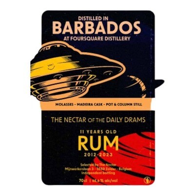 The Nectar Of The Daily Drams Barbados 2012 Foursquare 11 Years 65,5%