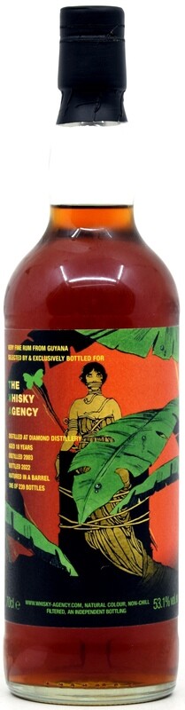 Guyana Rum (Diamond) 2003/2022 The Whisky Agency 53,1% vol