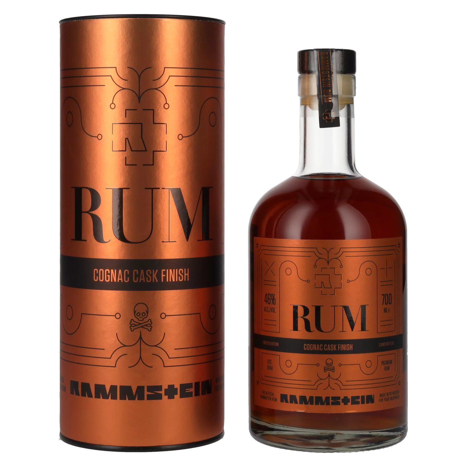 Rammstein rum cognac cask finish 46%