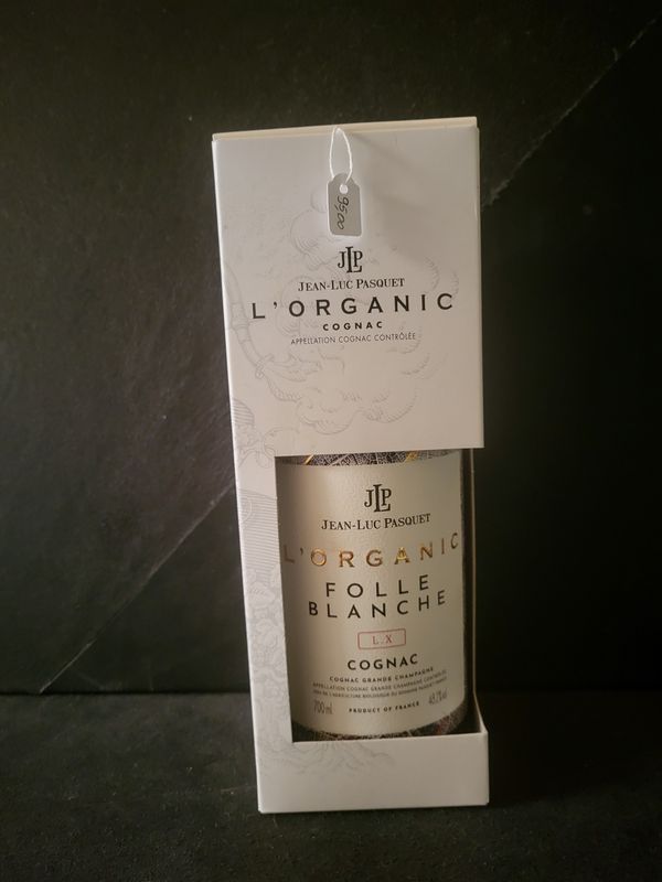 jean luc Pasquet Folle Blanche L.X Organic Cognac