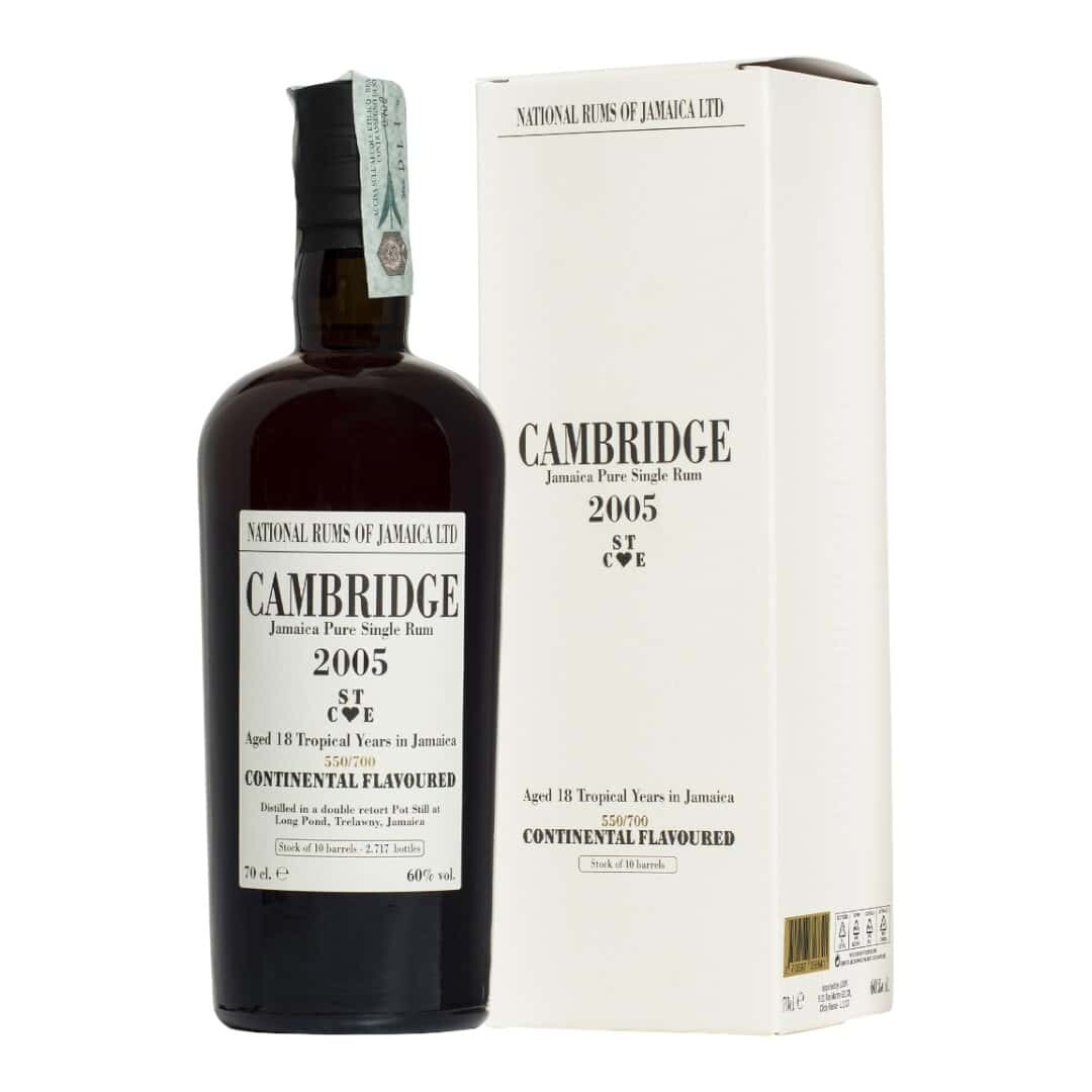 National Rums Of Jamaica Long Pond Cambridge 2005 STCE 18 Years