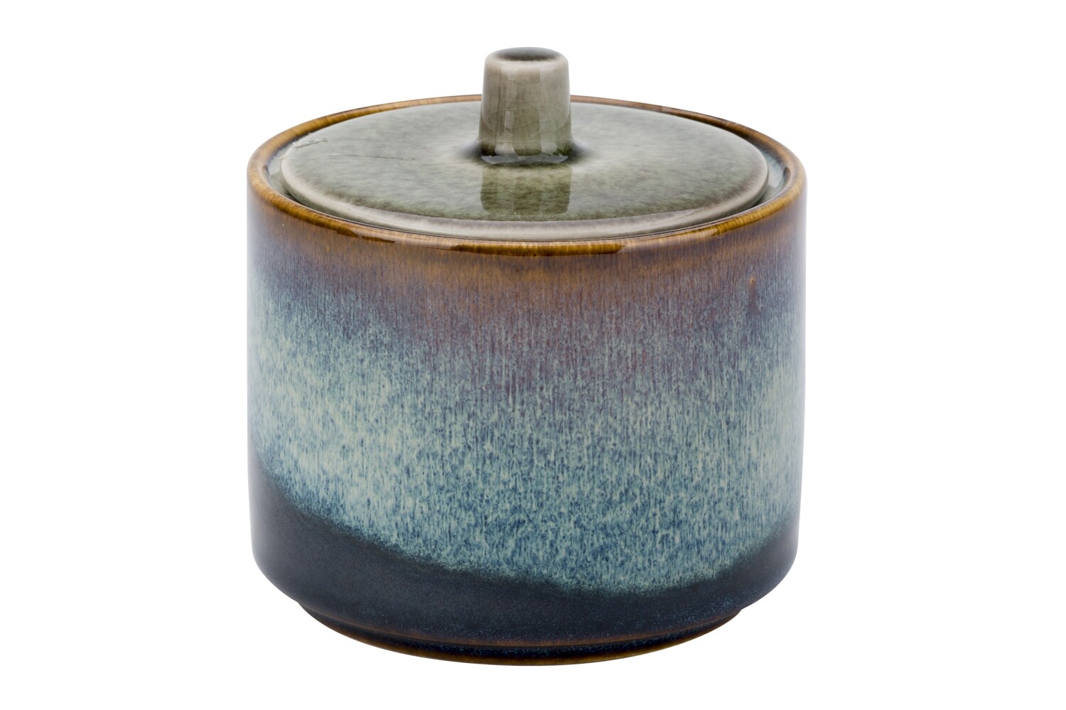 QUINTANA GREEN SUIKERPOT D8XH6.7-8,5CM