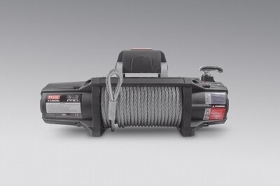 MorE 4x4 X-PRO 13000lbs 12V lier, staalkabel