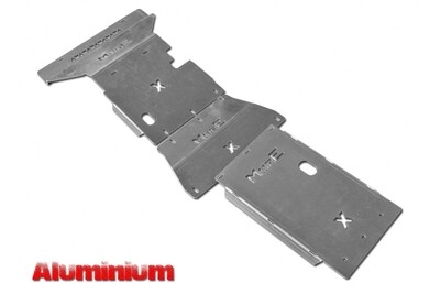 More4x4 skidplate set - ALU - Mercedes X-Class 2.3L