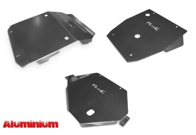 More4x4 skidplate set - ALU - Mitsubishi L200 / Fiat Fullback - 2015+