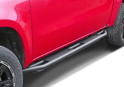 Running boards - zwart - Mercedes X-klasse - 09/2017+