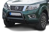 Bullbar - zwart 89mm + skidplate - Nissan Navara NP300 - 2016+