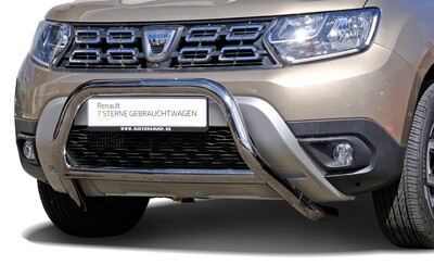 Bullbar - RVS 63,5mm - Dacia Duster - 10/2017+ Bullbar - RVS 63,5mm - Dacia Duster - 10/2017+