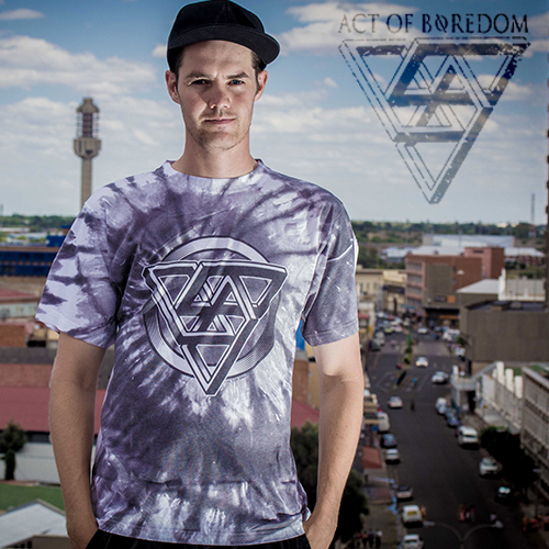 Monochrome Tie Dye