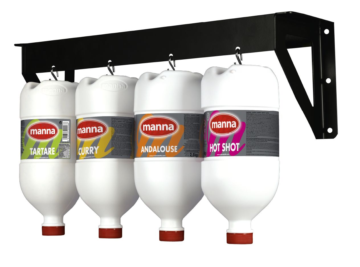 HANGEND RACK PREMIUM ZWART - SLOTTS