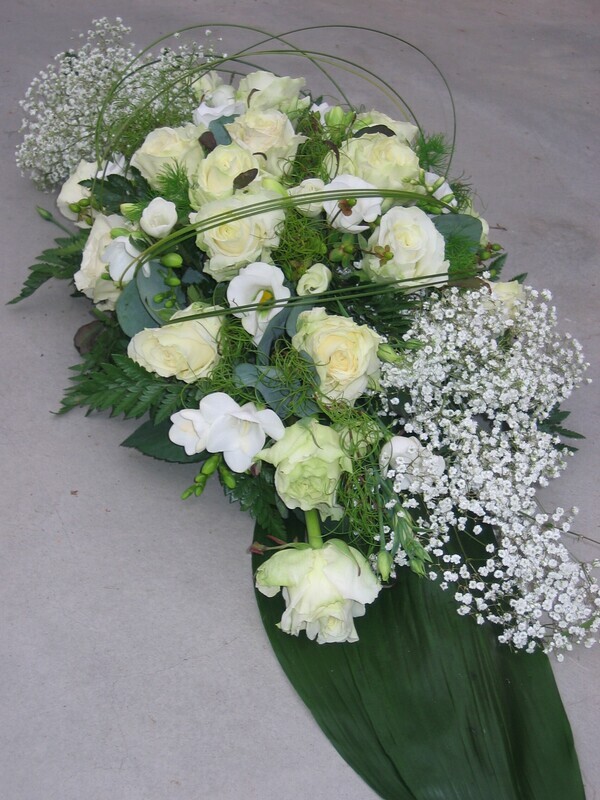 Bloemstuk langwerpig