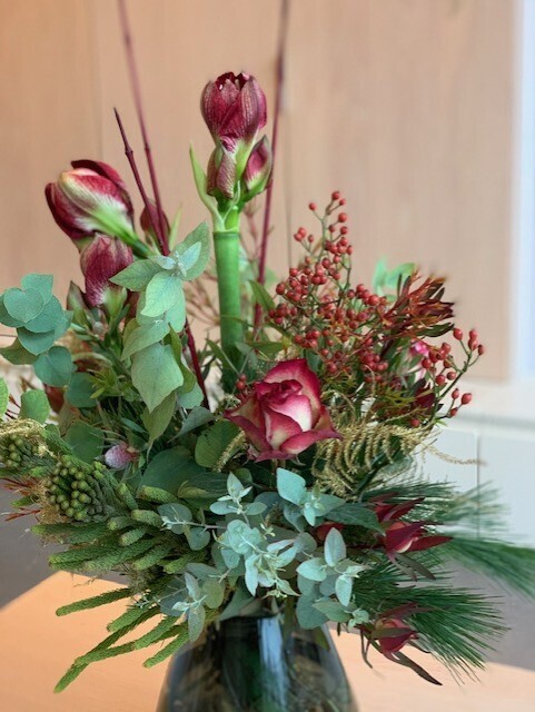 Boeket Amaryllis rood