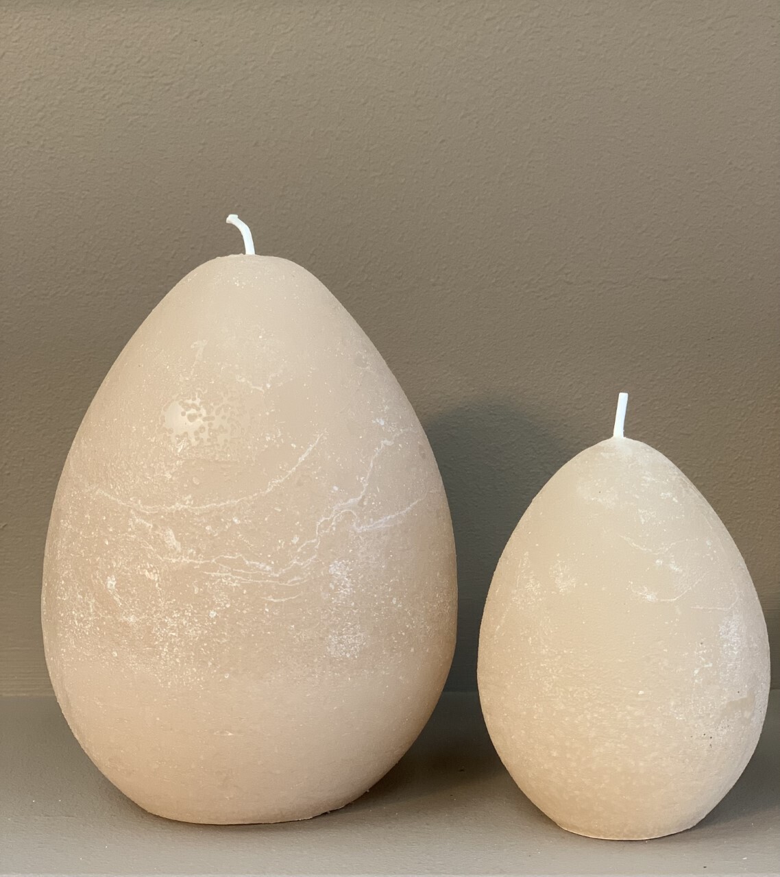 Kaars set &#39;ei&#39;