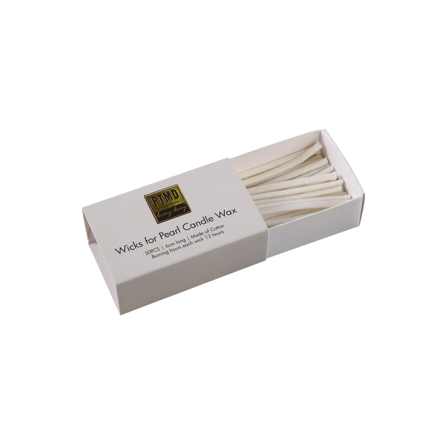 Candle wax rood glas