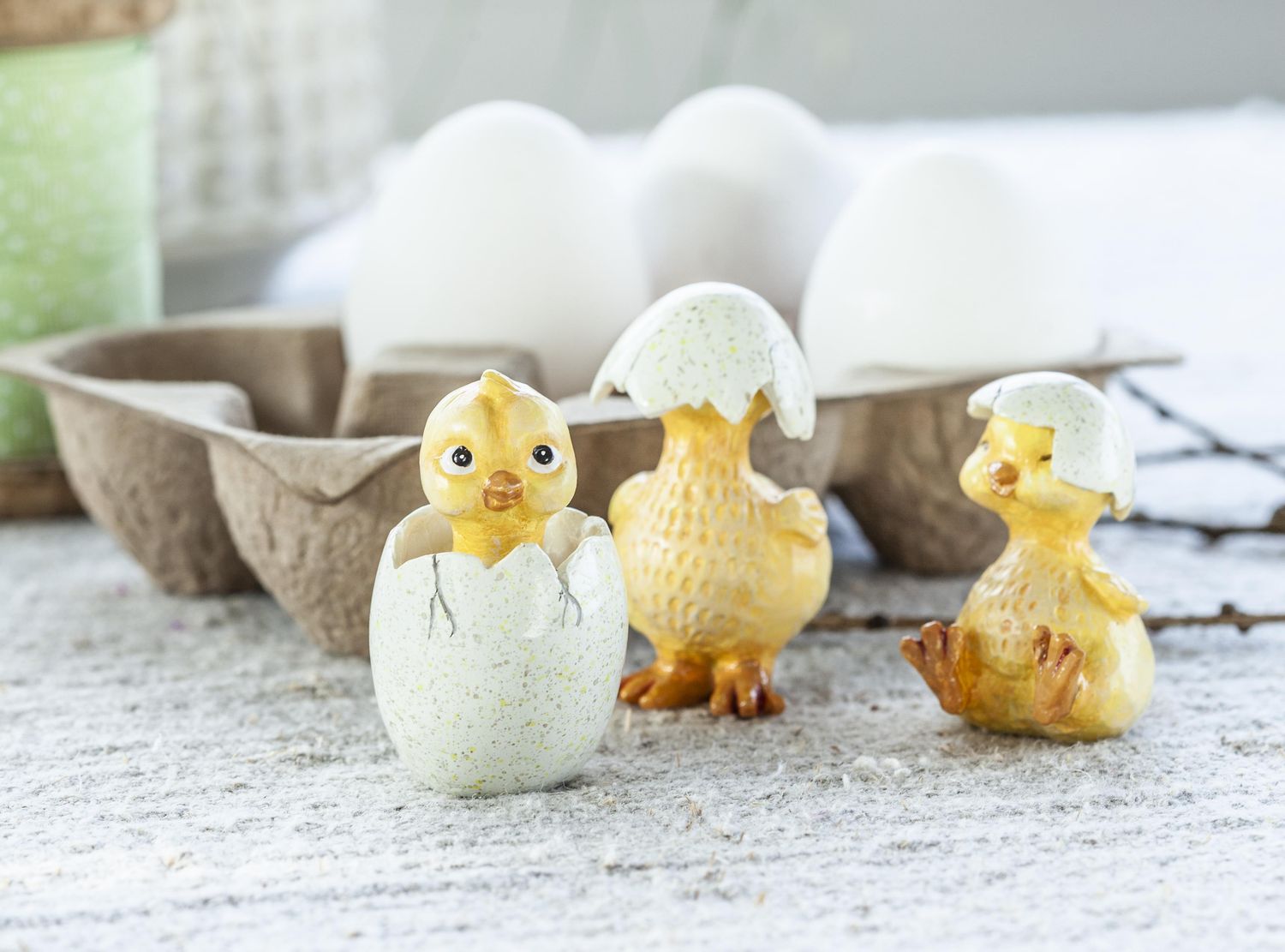 Set van 3 mini kuikens