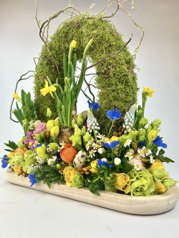 Bloemstuk workshop Pasen