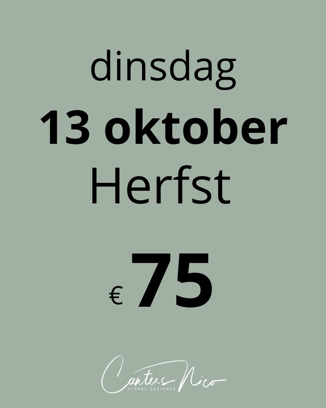 Workshop 13 Oktober