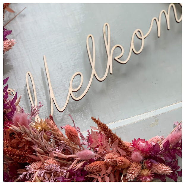 Flowerhoop gepersonaliseerd