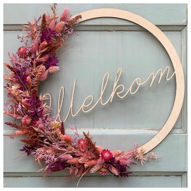 Flowerhoop gepersonaliseerd