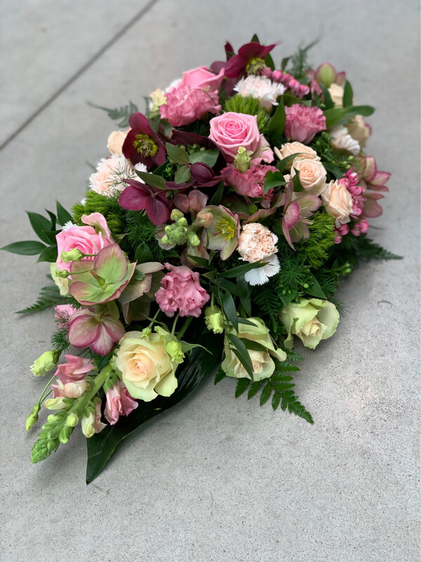 Bloemstuk langwerpig