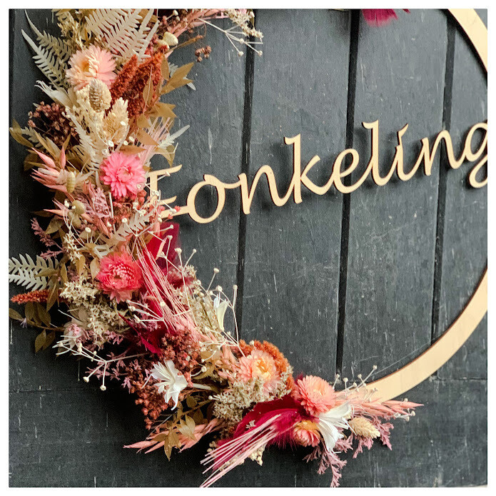 Workshop gepersonaliseerde flowerhoop