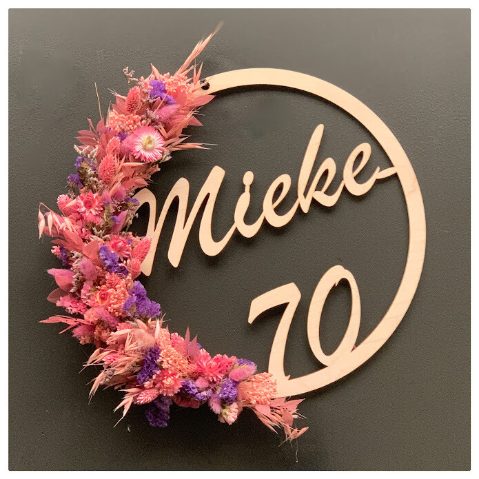 Workshop gepersonaliseerde flowerhoop