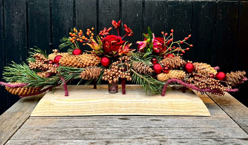 Workshop Sfeerstuk Kerst met Lichtjes