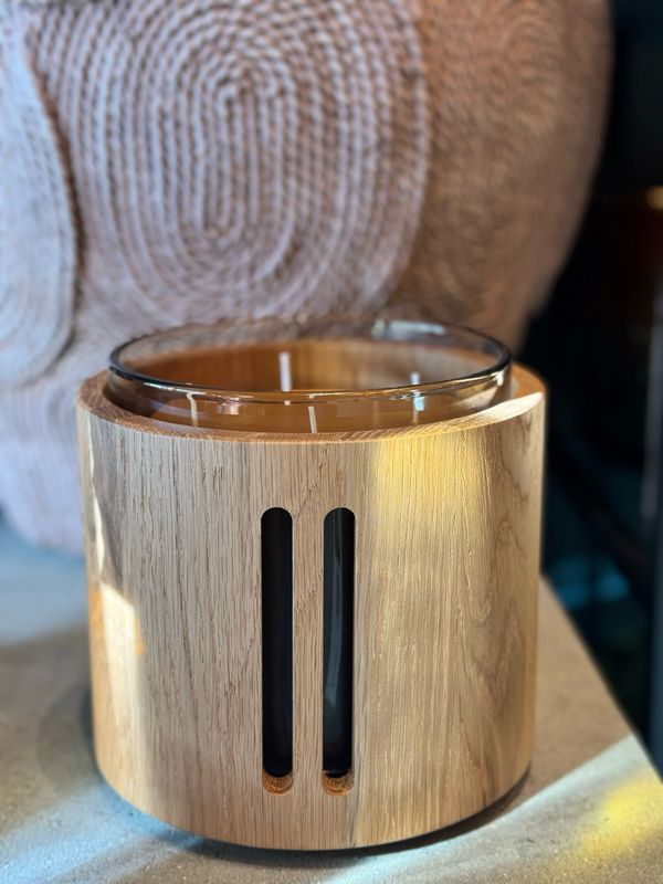 Menza by Véronique De Kock Scented Candle M Mystic Oak Ø 17 cm