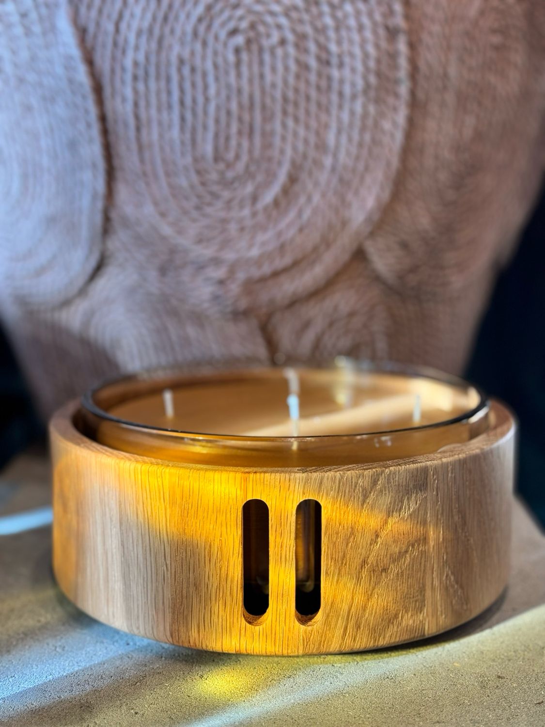 Menza by Véronique De Kock Scented Candle M Mystic Oak Ø 22 cm