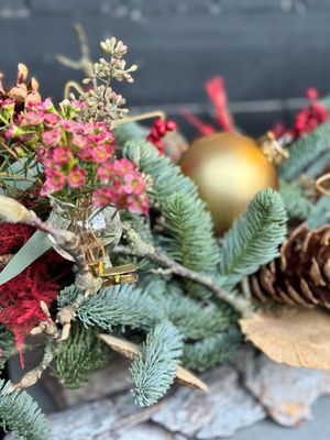 Workshop Sfeerstuk Kerst met Lichtjes 9/12