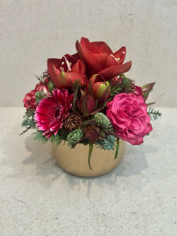 Bloemstuk Kerst Amaryllis