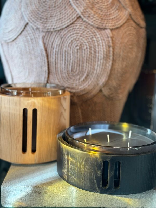 Menza by Véronique De Kock Scented Candle M Mystic Oak Ø 17 cm