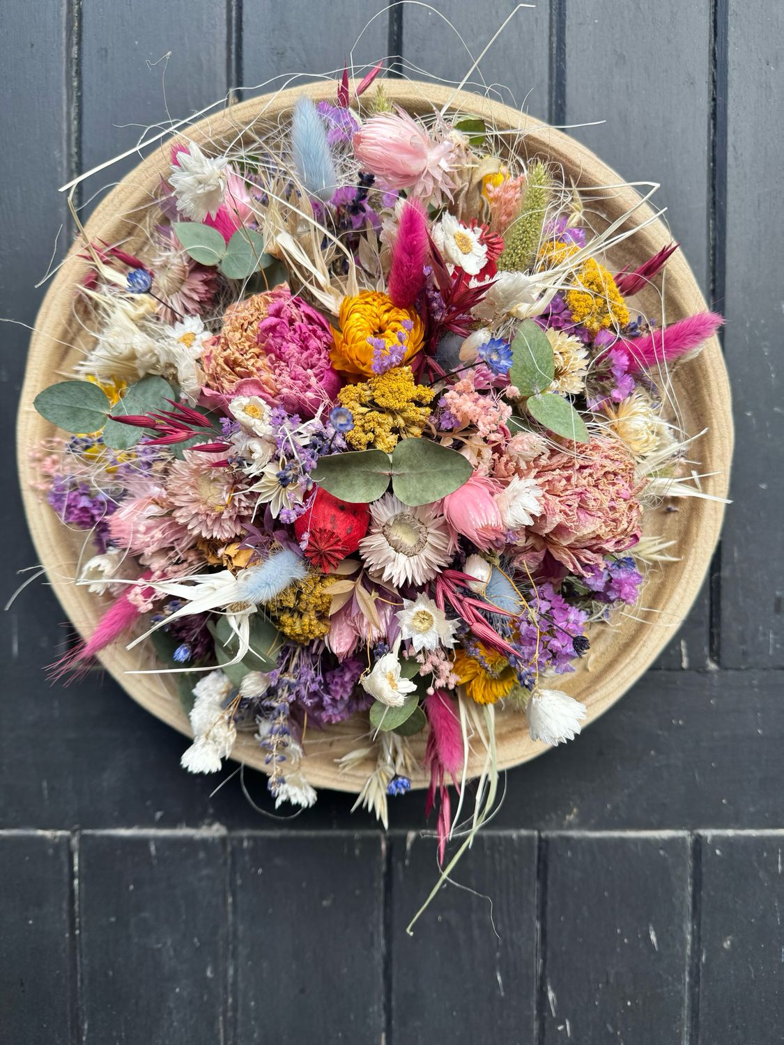 Workshop bloemstuk droogbloemen 30/4