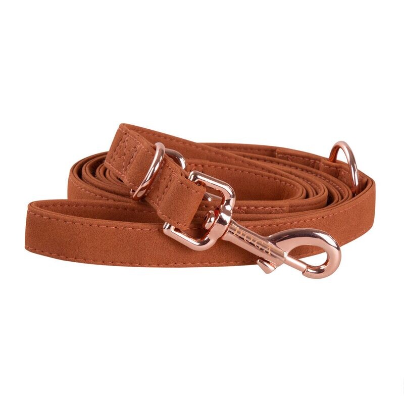 Hondenleiband Cognac