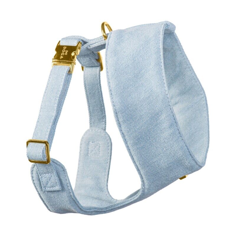 Hondenharnas Soft Denim