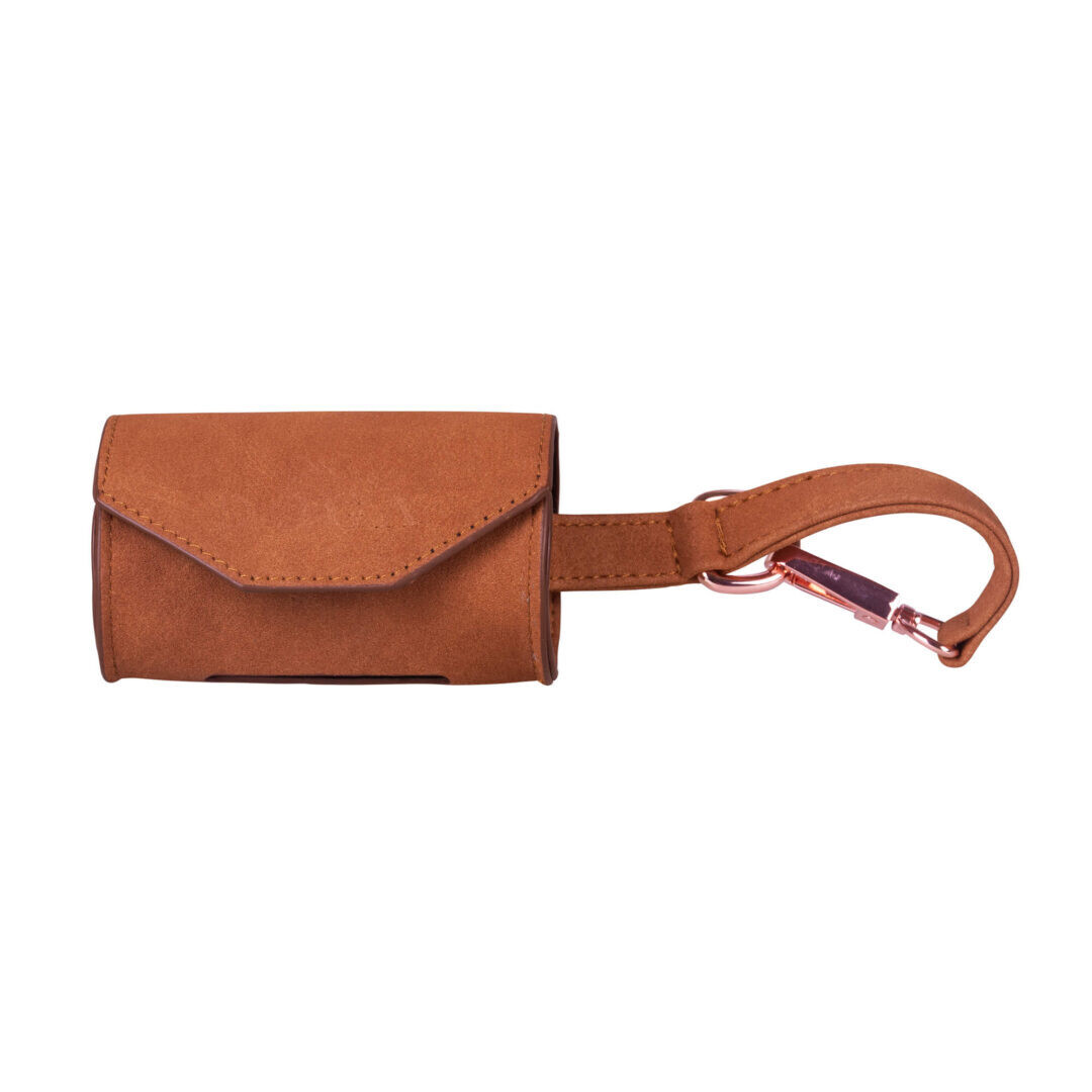 Hondenpoepzakhouder Cognac
