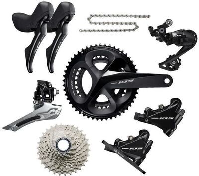 SHIMANO Groep 105 disk R7020 11-Sp 172.5 /50X34T
8717009370745