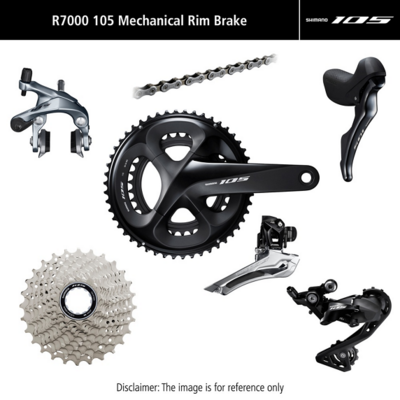 Shimano GROEP 105 VELG 11V R7000 34-50 172.5mm 11-30